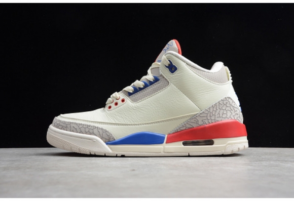 AIR JORDAN 3 RETRO CHARITY GAME sail red mens 136064-140