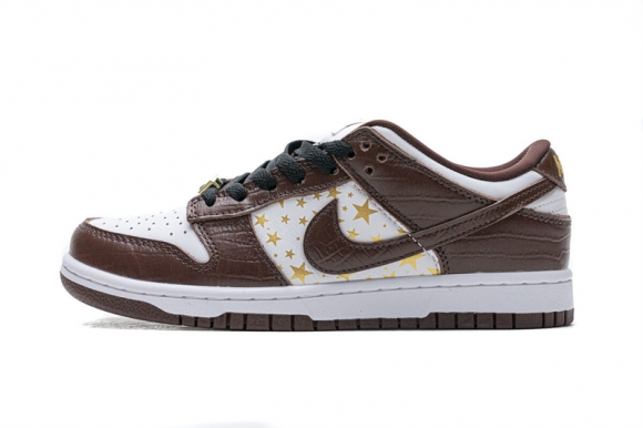 Nike Dunk SB Low Brown Stars Supreme x DH3228-103 