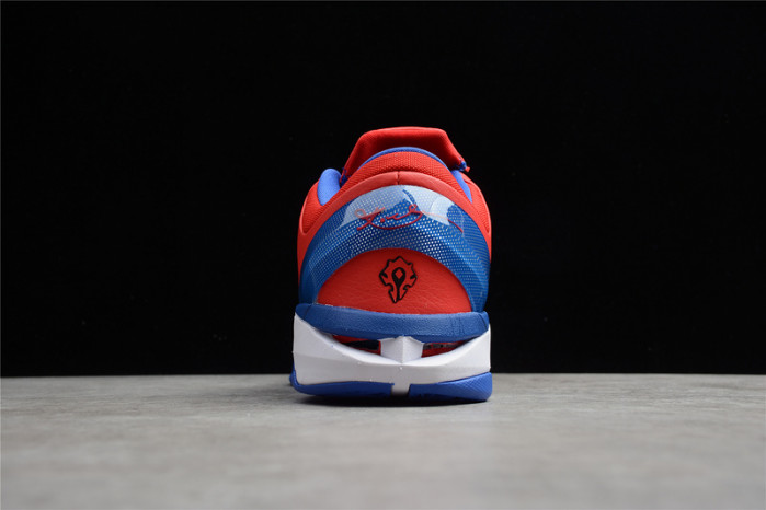 (image for) NIKE ZOOM KOBE VII RLX RED BLUE METALLIC GOLD 488371-406