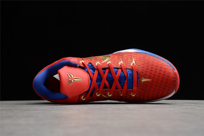 (image for) NIKE ZOOM KOBE VII RLX RED BLUE METALLIC GOLD 488371-406