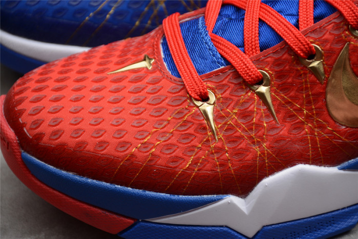 (image for) NIKE ZOOM KOBE VII RLX RED BLUE METALLIC GOLD 488371-406