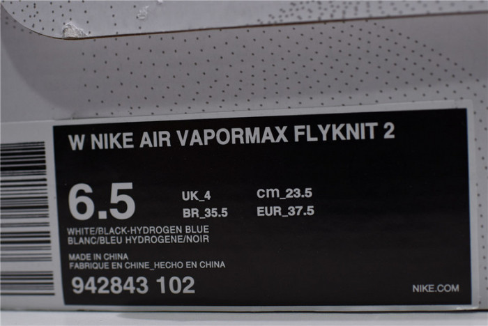 (image for)  Air VaporMax Flyknit 2 Hydrogen Blue 942843-102