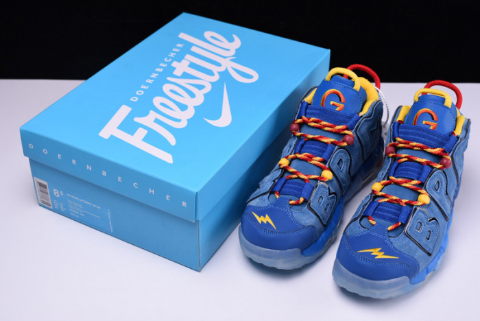 (image for)  Nike Air More Uptempo Doernbecher Blue Jay mens AH6949-446