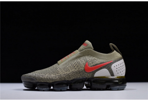 (image for) Nike VaporMax FK Moc 2 Natural Olive Habanero Red Air Vapor Max AH7006-200