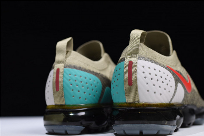 (image for) Nike VaporMax FK Moc 2 Natural Olive Habanero Red Air Vapor Max AH7006-200