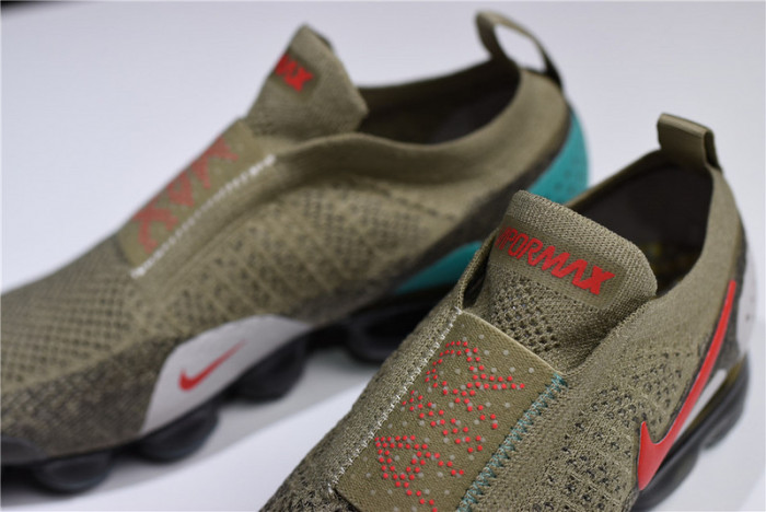 (image for) Nike VaporMax FK Moc 2 Natural Olive Habanero Red Air Vapor Max AH7006-200