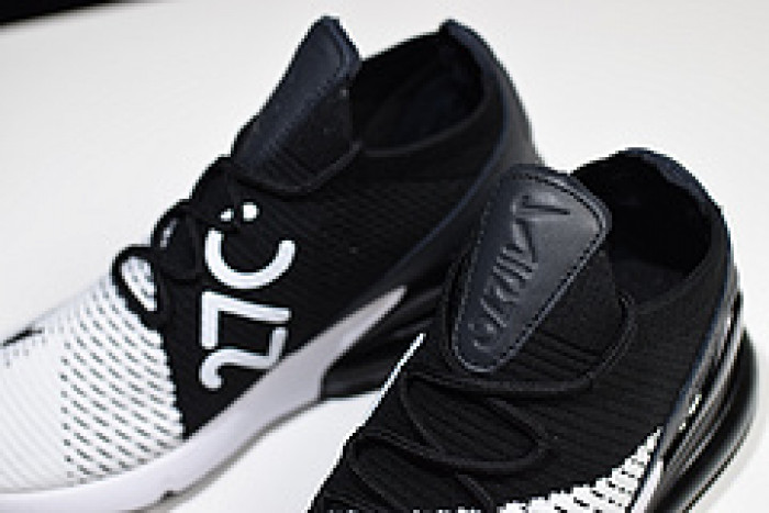 (image for) NIKE AIR MAX 270 FLYKNIT WHITE/BLACK AO1023-100