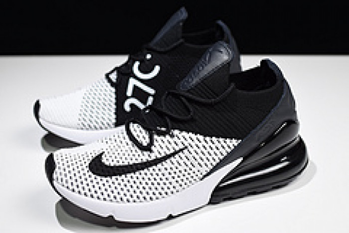 (image for) NIKE AIR MAX 270 FLYKNIT WHITE/BLACK AO1023-100