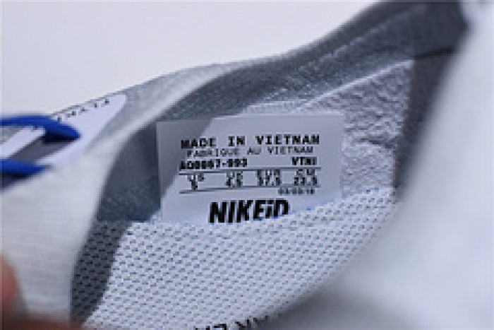 (image for) Nike Epic React Flyknit white blue AQ0067-993