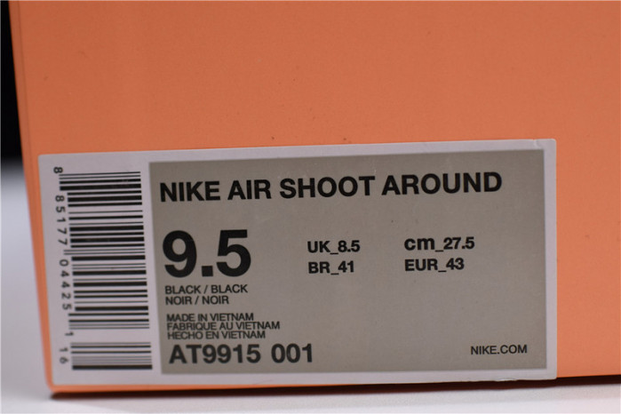 (image for) Air Fear Of God 1 SA Black AT9915-001