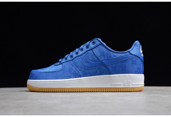(image for) CLOT Nike Air Force 1 Blue Silk CJ5290-400