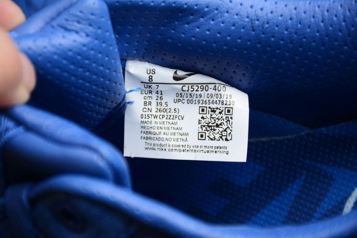 (image for) CLOT Nike Air Force 1 Blue Silk CJ5290-400