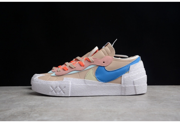 Kaws x Sacai x Nk Blazer Low Purple Dusk DM7901-100