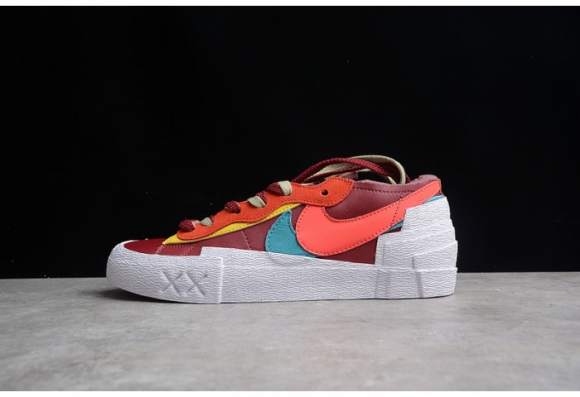 (image for) KAWS x sacai x Blazer Low Team Red DM7901-600
