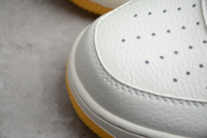 (image for) Nike Air Force 1 07 Low White Green Noise Yellow Shoes ZJ6695-303