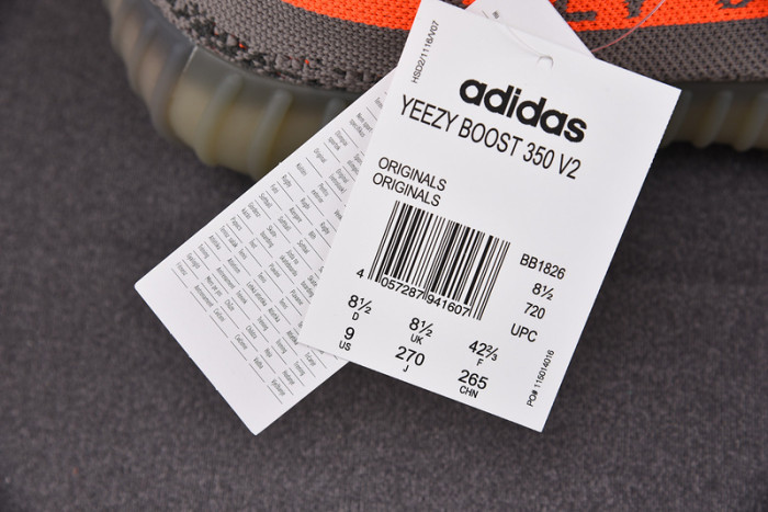 (image for) Adidas Yeezy Boost 350 v2 Beluga Solar Red 
